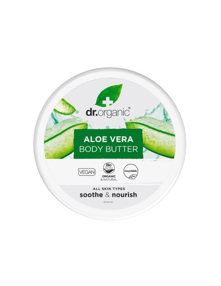 Dr. Organic Aloe Vera Körperbutter 200ml