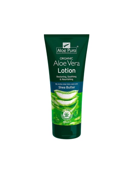 Aloe Pura Körperlotion mit Bio-Aloe Vera und Sheabutter 200ml