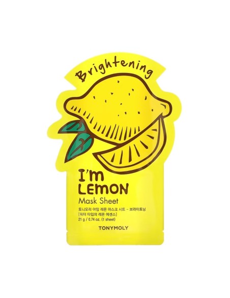 Tony Moly I'm Lemon Aufhellende Gesichtsmaske 21g Tony Moly I'm Lemon Aufhellende Gesichtsmaske 21g