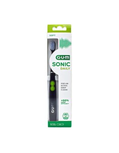 GUM Sonic Daily Sanfte Zahnbürste 4100 Black