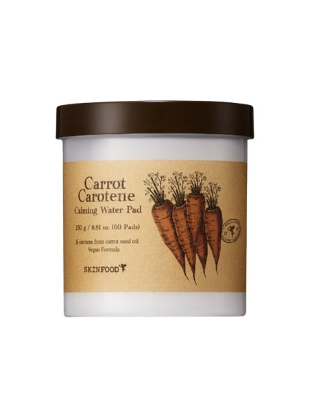 Skinfood Karotte Beta-Carotin Beruhigendes Wasser Pad 60 Stück