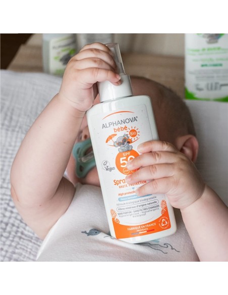 Alphanova Bebe Spray Sonnenschutz SPF50 125g