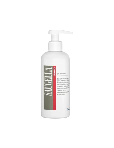Saugella Uomo pH Physiologische Waschlösung 250ml