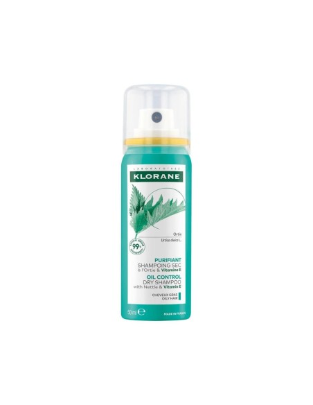 Klorane Trockenshampoo mit Brennnessel & Vitamin E 50ml