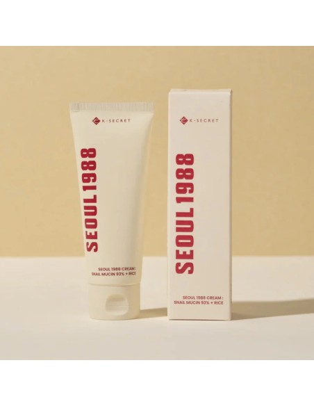 K-Scret Seoul 1988 Creme Caracol Mucin 97% e Arroz 100ml K-Scret Seoul 1988 Creme Caracol Mucin 97% e Arroz 100ml