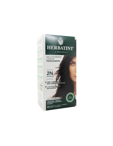 Herbatint Permanent Haarfarbe Gel 2N Moreno 150ml