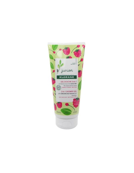 Klorane Petit Junior Gel Duche Corpo e Cabelo Framboesa 200ml Klorane Petit Junior Gel Duche Corpo e Cabelo Framboesa 200ml