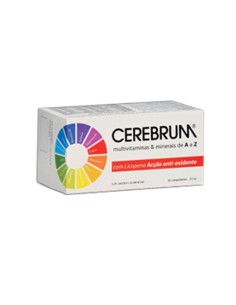Cerebrum Multivitamine und Mineralien 30 Kapseln