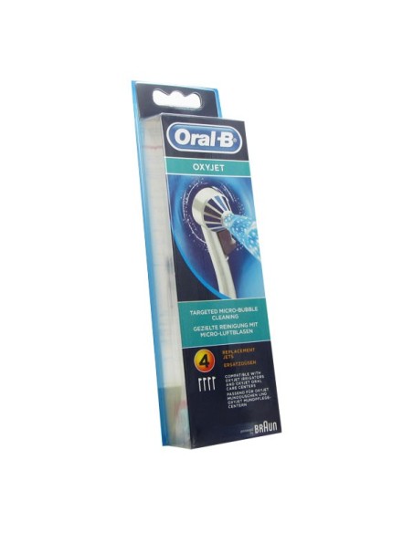 Oral B Oxyjet-Ersatzkopf x4