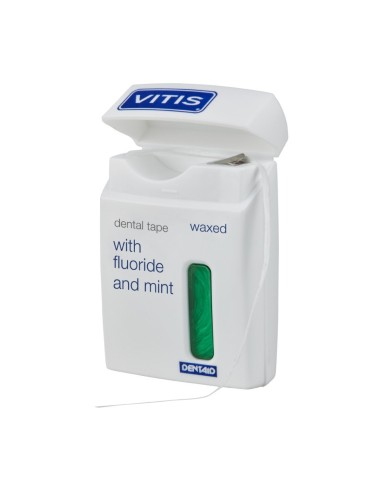 Vitis Waxed Mint und Fluor Dental Tape 50m