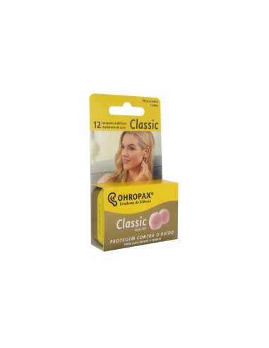 Ohropax Classic Wax Earplugs 12 Einheiten