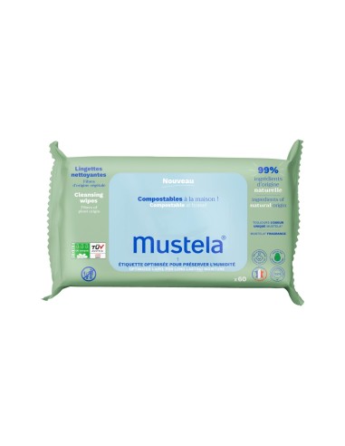 Mustela Bio Reinigungstücher 60 Stück