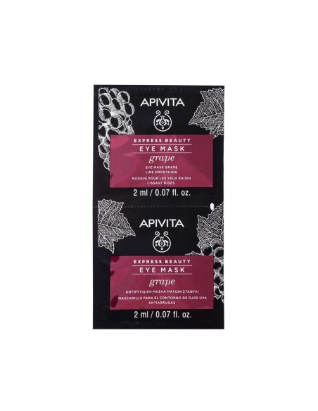 Apivita Express Beauty Eye Mask Grape 2x2ml