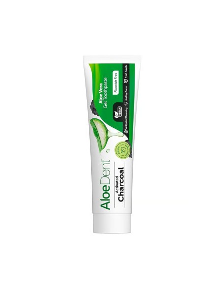 AloeDent Zahnpasta mit Aloe Vera und Aktivkohle 100ml