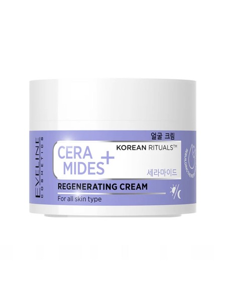 Eveline Cosmetics Korean Rituals Ceramides Regenerating Cream 50ml Eveline Cosmetics Korean Rituals Ceramides Regenerating Cream 50ml