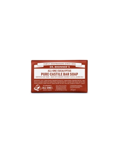 Dr. Bronners Bio-Eukalyptus-Kastilienseife 140g