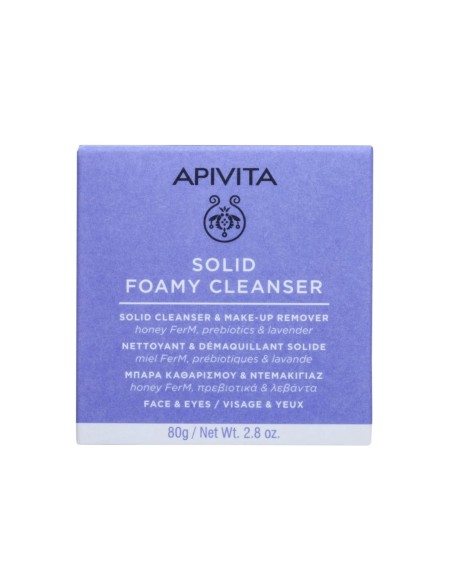 Apivita Solid Foamy Cleanser 80g Apivita Solid Foamy Cleanser 80g