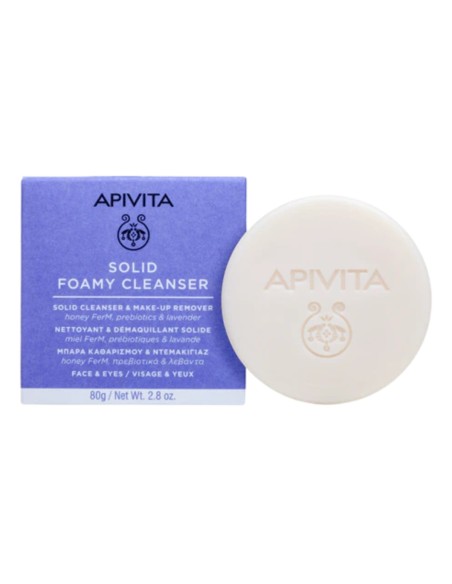 Apivita Solid Foamy Cleanser 80g Apivita Solid Foamy Cleanser 80g