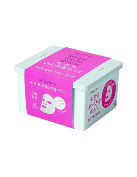 Dewytree Pick and Quick Moisture Full Mask 30 Sheets Dewytree Pick and Quick Moisture Full Mask 30 Sheets