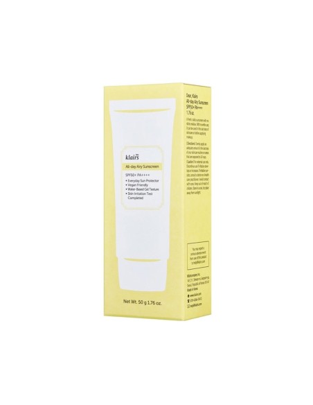 Dear Klairs All Day Airy Sonnenschutz SPF50+ PA++++ 50g