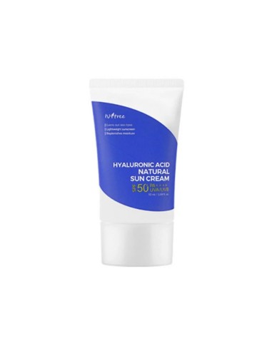 ISNtree Hyaluronsäure Natürliche Sonnencreme LSF50 PA++++ 50ml