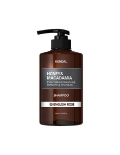 Kundal Honig und Macadamia Shampoo English Rose 500ml