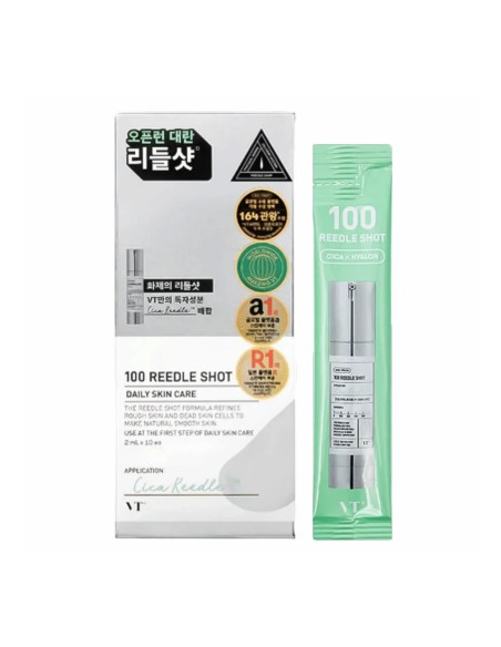 VT Cosmetics Reedle Shot 100 Serum 10x2ml VT Cosmetics Reedle Shot 100 Serum 10x2ml