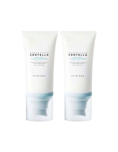 SKIN1004 Madagascar Centella Pack Hyalu-Cica Water-Fit Sonnenserum SPF50 2x50ml