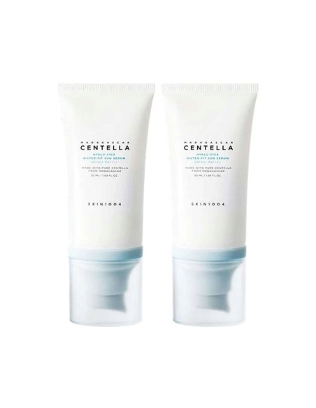 SKIN1004 Madagascar Centella Pack Hyalu-Cica Water-Fit Sonnenserum SPF50 2x50ml SKIN1004 Madagascar Centella Pack Hyalu-Cica Water-Fit Sonnenserum SPF50 2x50ml