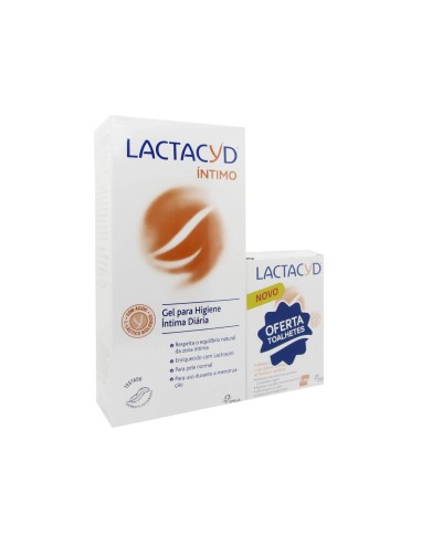 Intim Lactacyd Soft Gel Pack 400 ml + Tücher x10