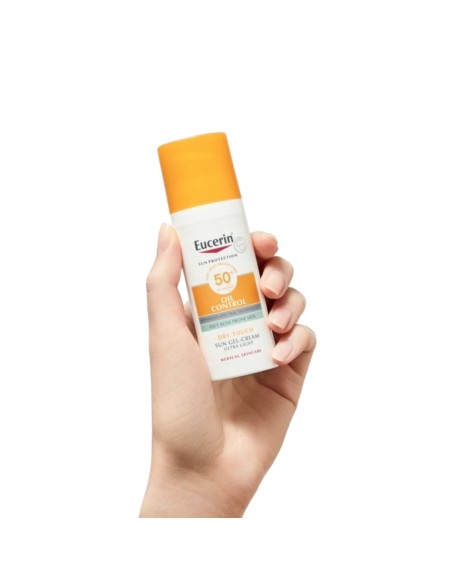 Eucerin Sun Oil Control Gel-Creme Toque Seco SPF50 50ml