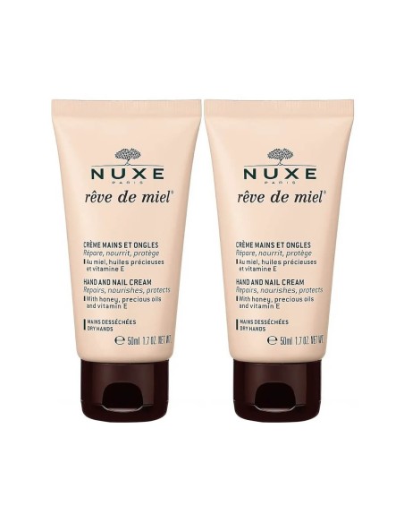 Nuxe Rêve de Miel Hand- und Nagelcreme 2x50ml
