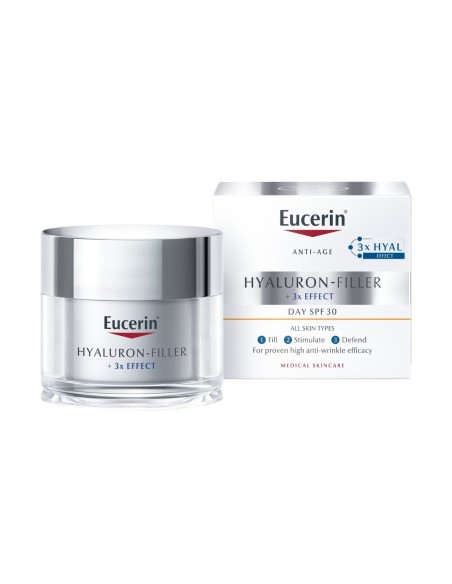 Eucerin Hyaluron-Filler x3 Effect Tagescreme SPF30 50ml Eucerin Hyaluron-Filler x3 Effect Tagescreme SPF30 50ml