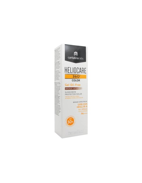 Heliocare 360 Color Gel Ölfrei SPF50 + Bronze Intense 50ml