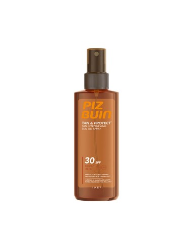 Piz Buin Tan and Protect Tan Intensifying Sun Oil Spray SPF30 150ml