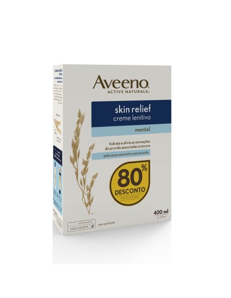 Aveeno Duo Skin Relief Menthol Soothing Cream 200ml Aveeno Duo Skin Relief Menthol Soothing Cream 200ml
