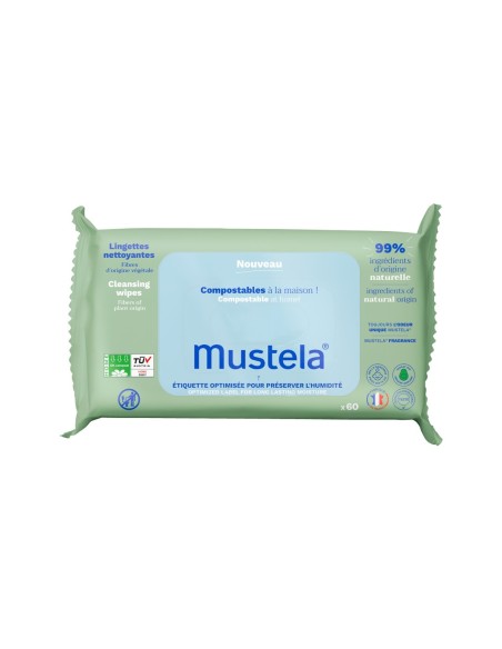 Mustela Bio Reinigungstücher 60 Stück