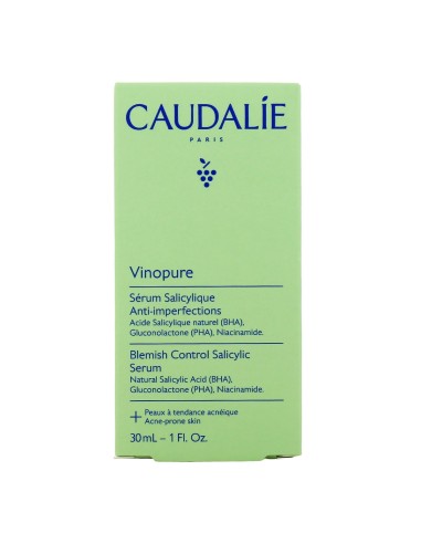 Caudalie Vinopure Serum mit Salicylsäure gegen Unreinheiten 30ml