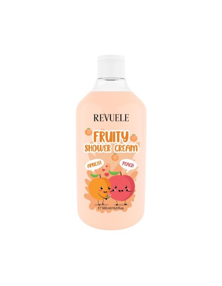Revuele Fruity Shower Cream Apricot and Peach 500ml Revuele Fruity Shower Cream Apricot and Peach 500ml