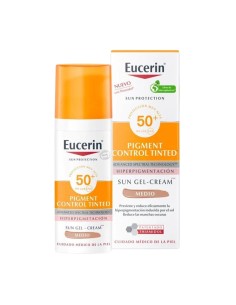 Eucerin Sun Pigment Control Getönte Gel-Creme Medium SPF50 50ml 2