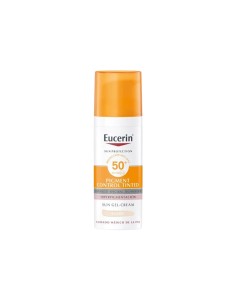 Eucerin Sun Pigment Control Getöntes Gel-Creme Licht LSF50+ 50ml