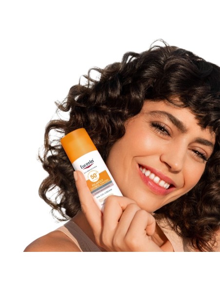 Eucerin Sun Pigment Control Getöntes Gel-Creme Licht LSF50+ 50ml