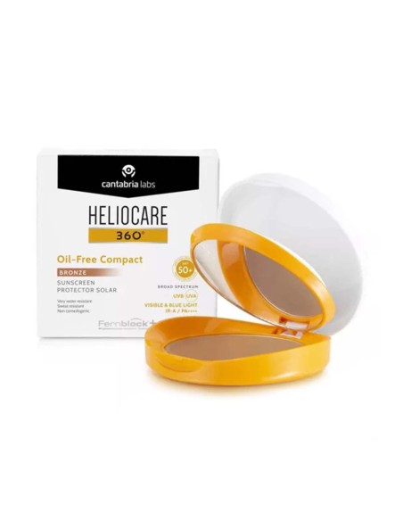 Heliocare 360 Oil-Free Compact SPF50 Bronze 10g Heliocare 360 Oil-Free Compact SPF50 Bronze 10g