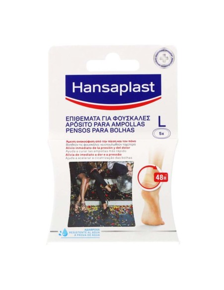 Hansaplast Blasenverband L 5 Einheiten