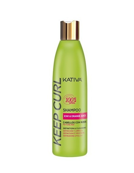 Kativa Keep Curl Champo Definição e Brilho 250ml Kativa Keep Curl Champo Definição e Brilho 250ml