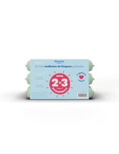 Mustela Pack Feuchttücher mit Duft 3x60 Stück