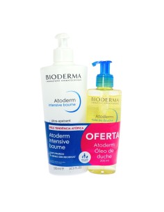 Bioderma Kit Atoderm Intensive Baume 500ml und Atoderm Duschöl 200ml