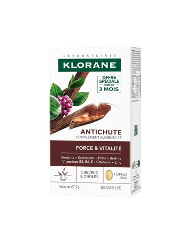 Klorane Quinina Haarausfall 90 Kapseln