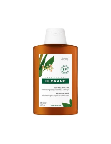 Klorane Anti-Schuppen Rebalancing Shampoo mit Galgant 200ml