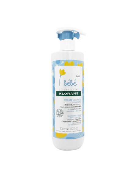 Klorane Bébé Reinigungscreme mit Cold Cream 500ml Klorane Bébé Reinigungscreme mit Cold Cream 500ml